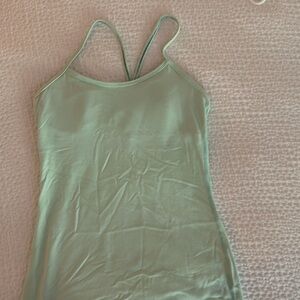 Lululemon power y top in mint green size 6